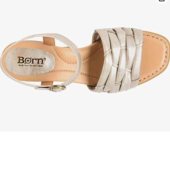 NEW BORN Shonie Leather Heeled Comfort Sandals  253 - Picture 5 of 5